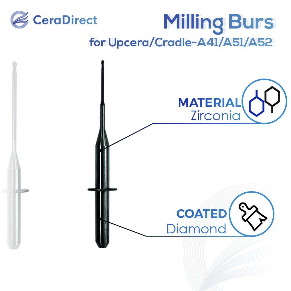 Milling Burs—Cradle/Upcera(A41 A51 A52)Milling Machine