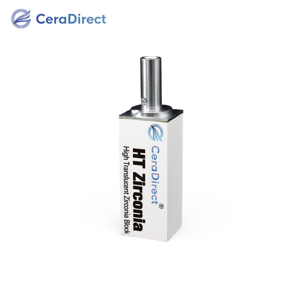 HT¡ªWhite Zirconia Block Sirona System - CeraDirect