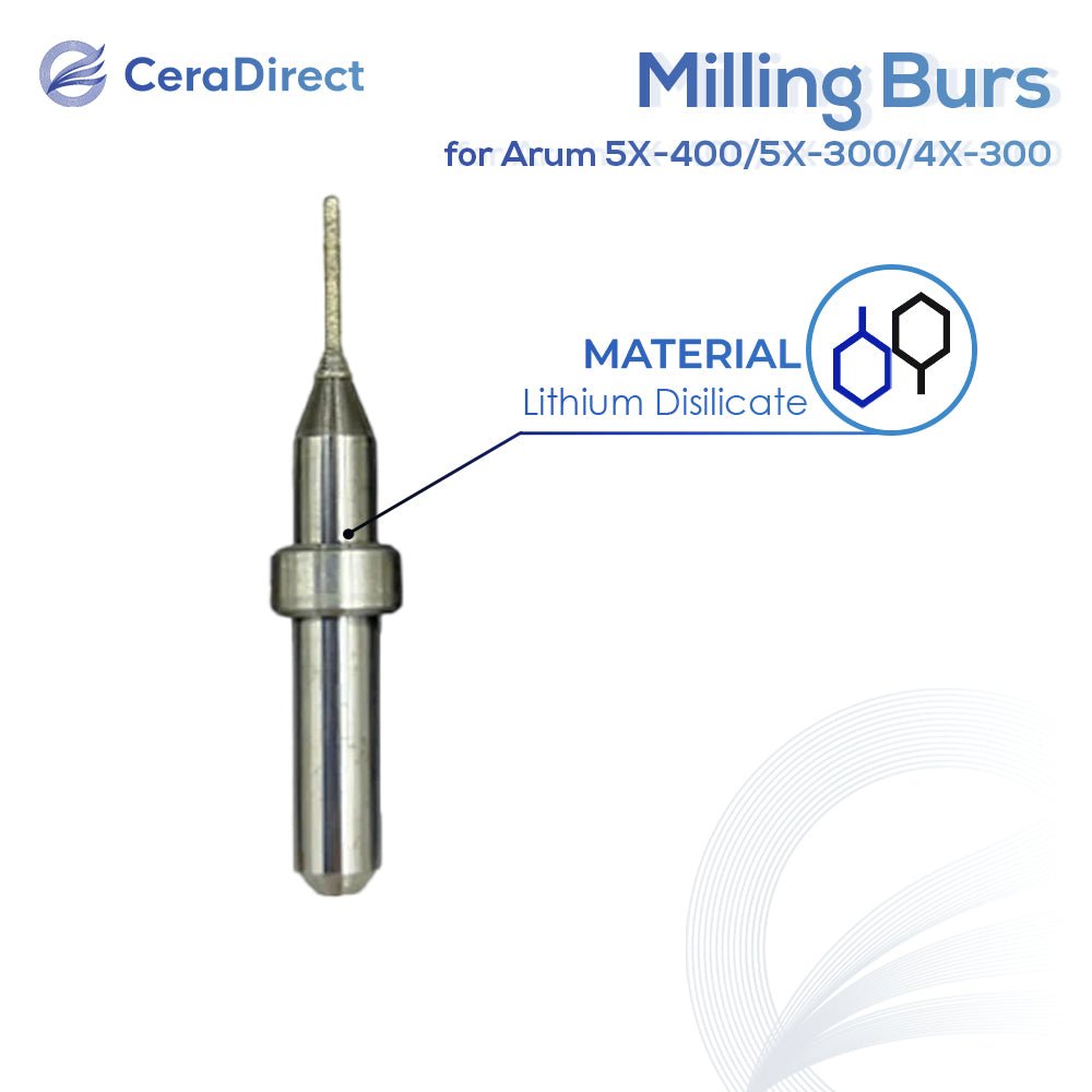 Milling Burs——Arum(5X-400 5X-300 4X-300)Milling Machine - CeraDirect