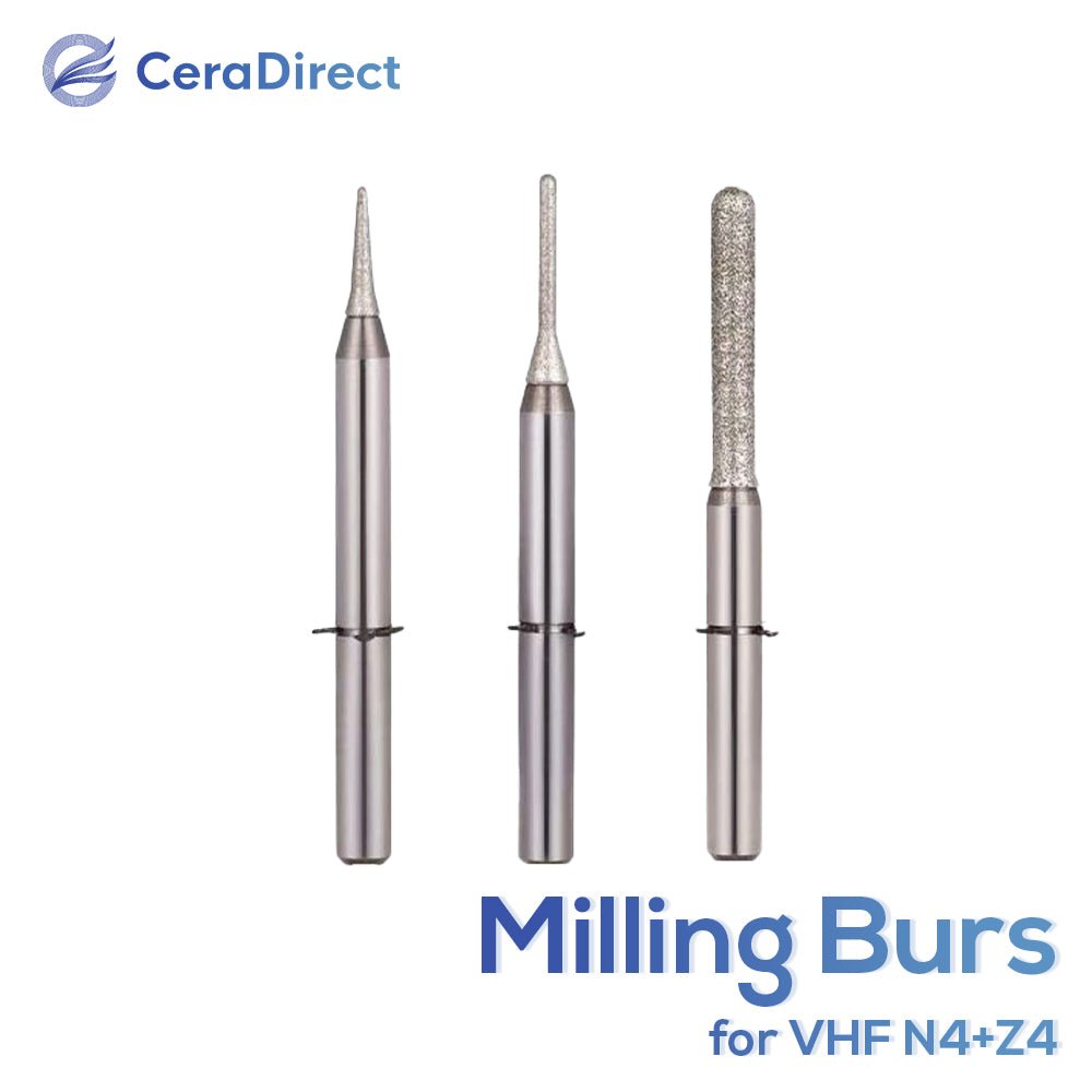 Milling Burs——VHF(VHF N4+ Z4)Milling Machine - CeraDirect
