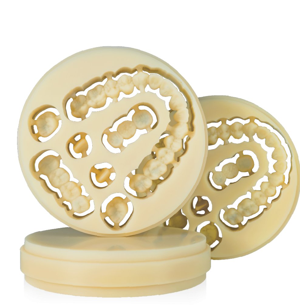 Multilayer PMMA Block—Zirkonzahn System(95mm)12mm-30mm - CeraDirect