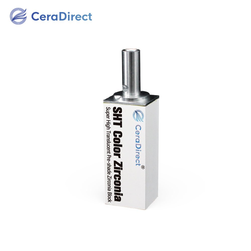 SHT+Color— Preshaded Zirconia Block Sirona System - CeraDirect