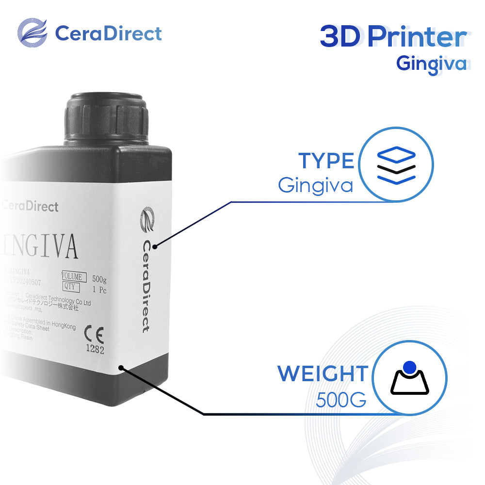Resina para máscara de encías para impresora 3D (500 g)