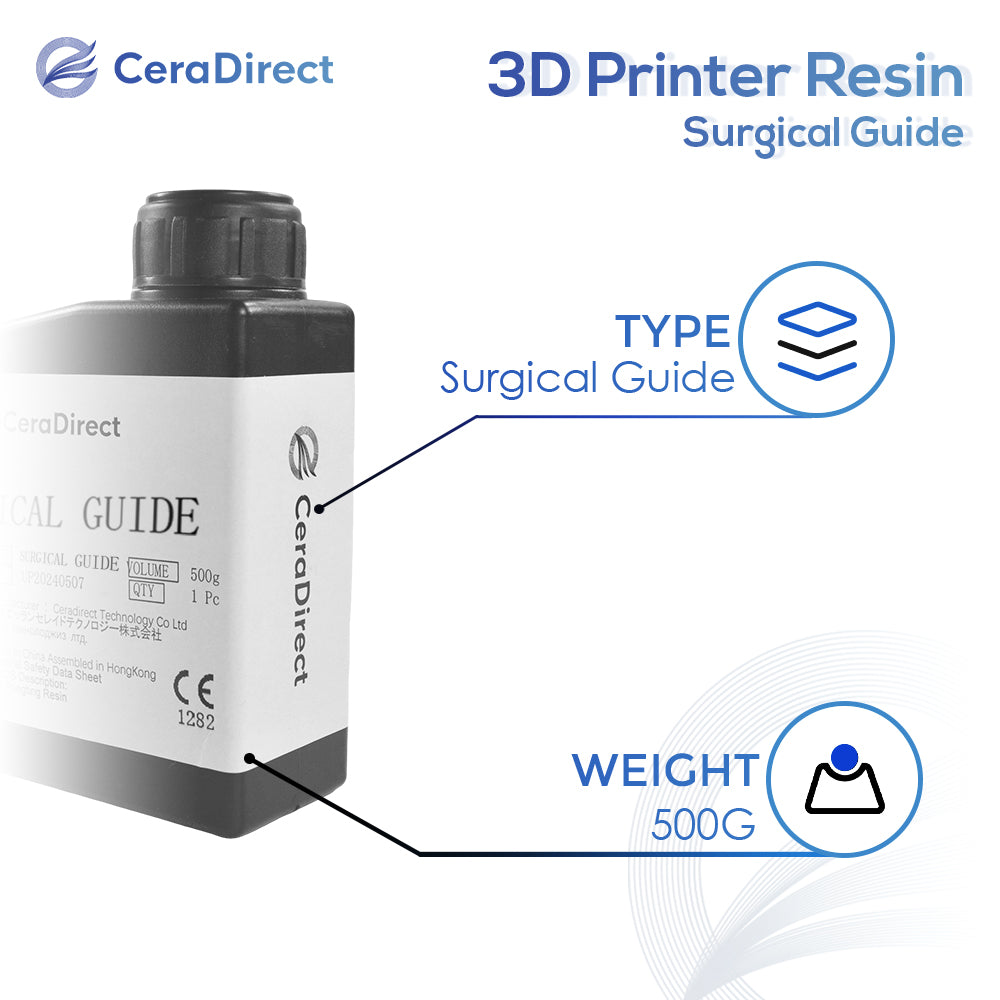 Resina de guía quirúrgica para impresora 3D (500 g)