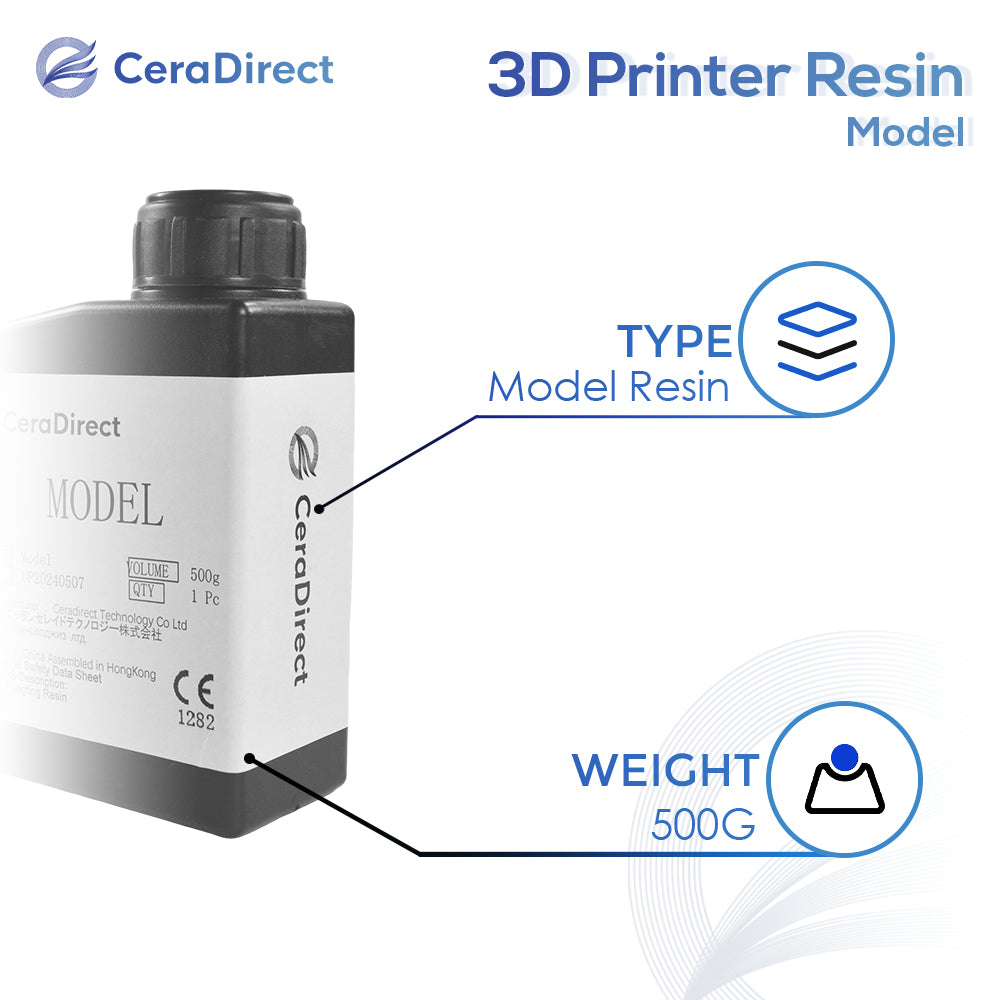 Résine/plâtre jaune pour modèle d'imprimante 3D (500 g)