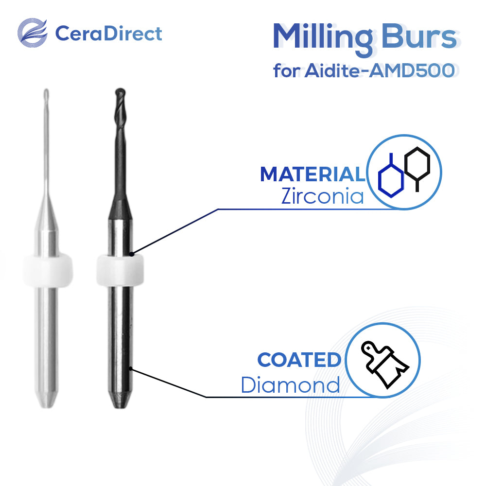 Milling Burs—Aidite（AMD500）Milling Machine