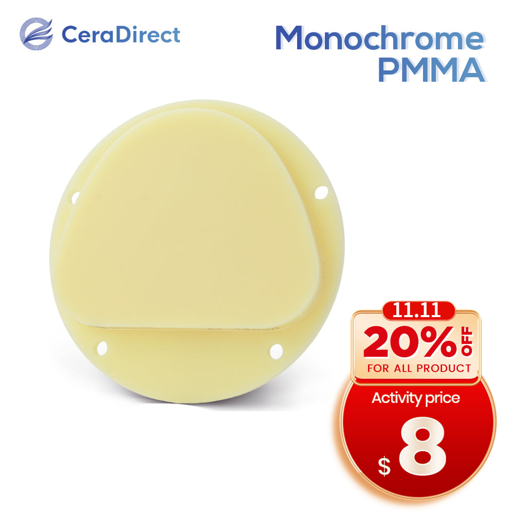 Monochrome PMMA Disc—AG System (71mm) 13mm,16mm,20mm