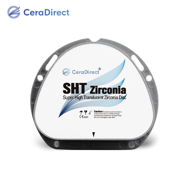 SHT— Système AG de disque en zircone blanche (71 mm)