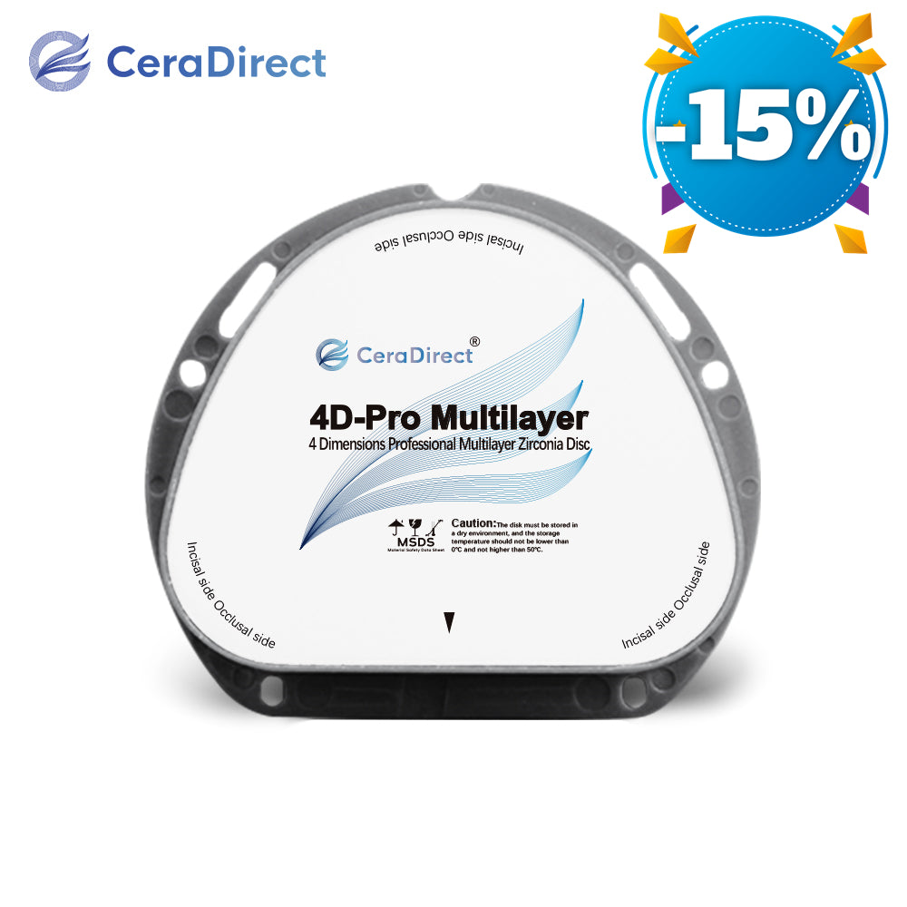 Sistema 4D Pro-Multilayer Zirconia Disc AG (71 mm)