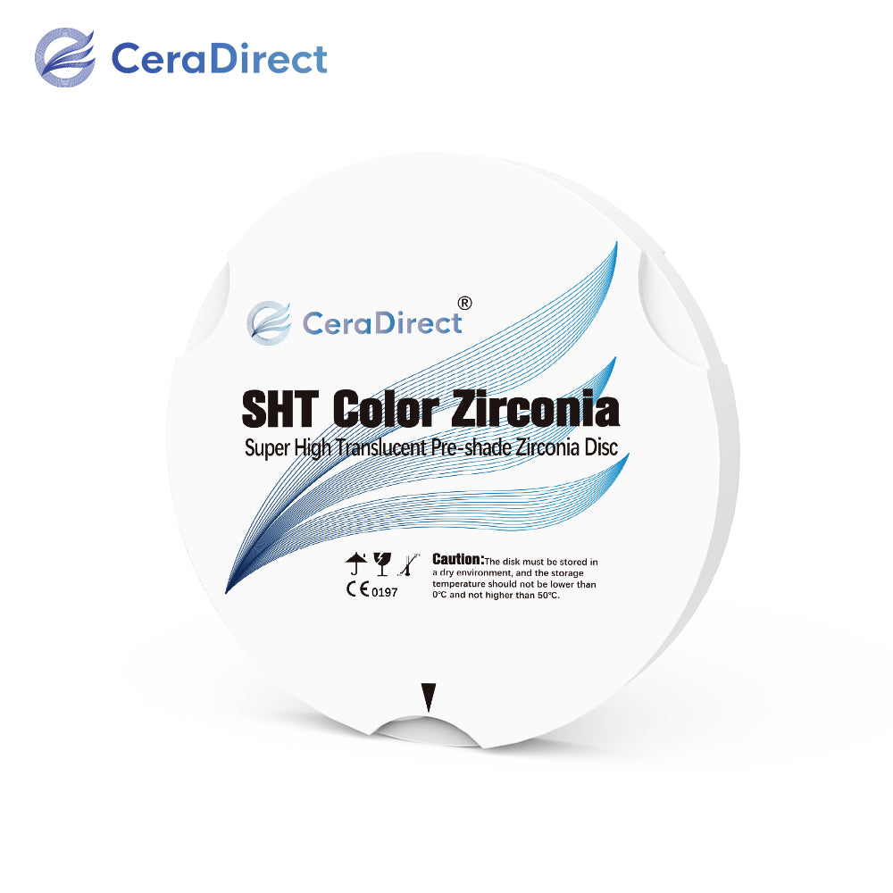 SHT+Color — Pre-shaded Zirconia Disc Zirkonzahn System (95mm)