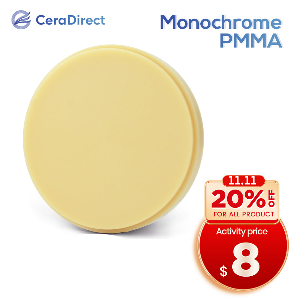 Monochrome PMMA Disc—Open System (98mm) 12mm-20mm