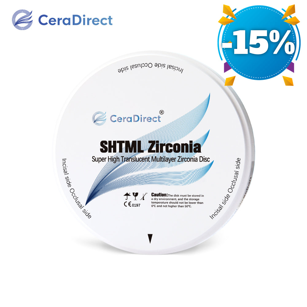 Sistema aberto de disco de zircônia SHT+Multilayer-Multilayer (98 mm)