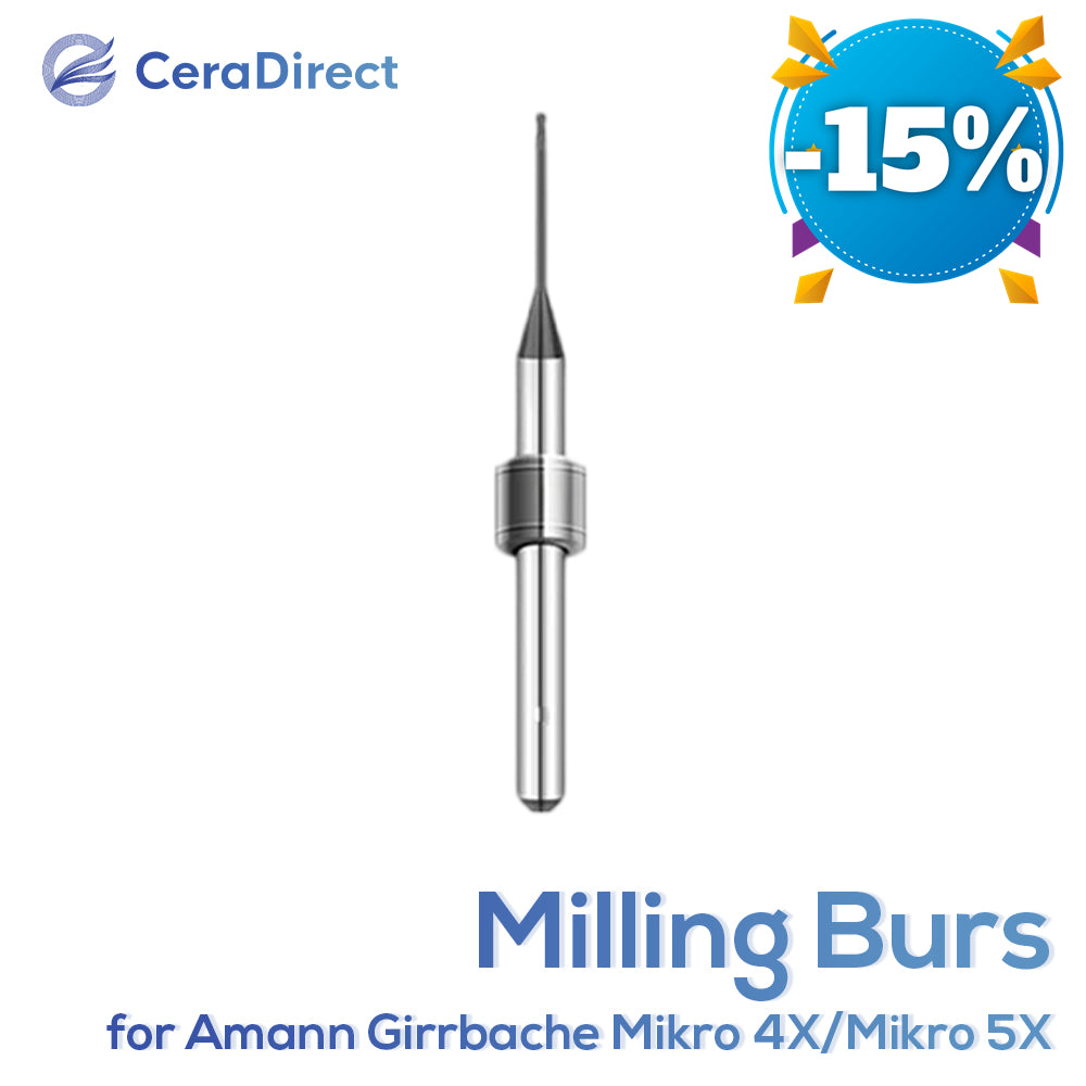 Brocas para fresamento -mann Girrbach (Mikro 4X, Mikro 5X) Máquina de fresamento