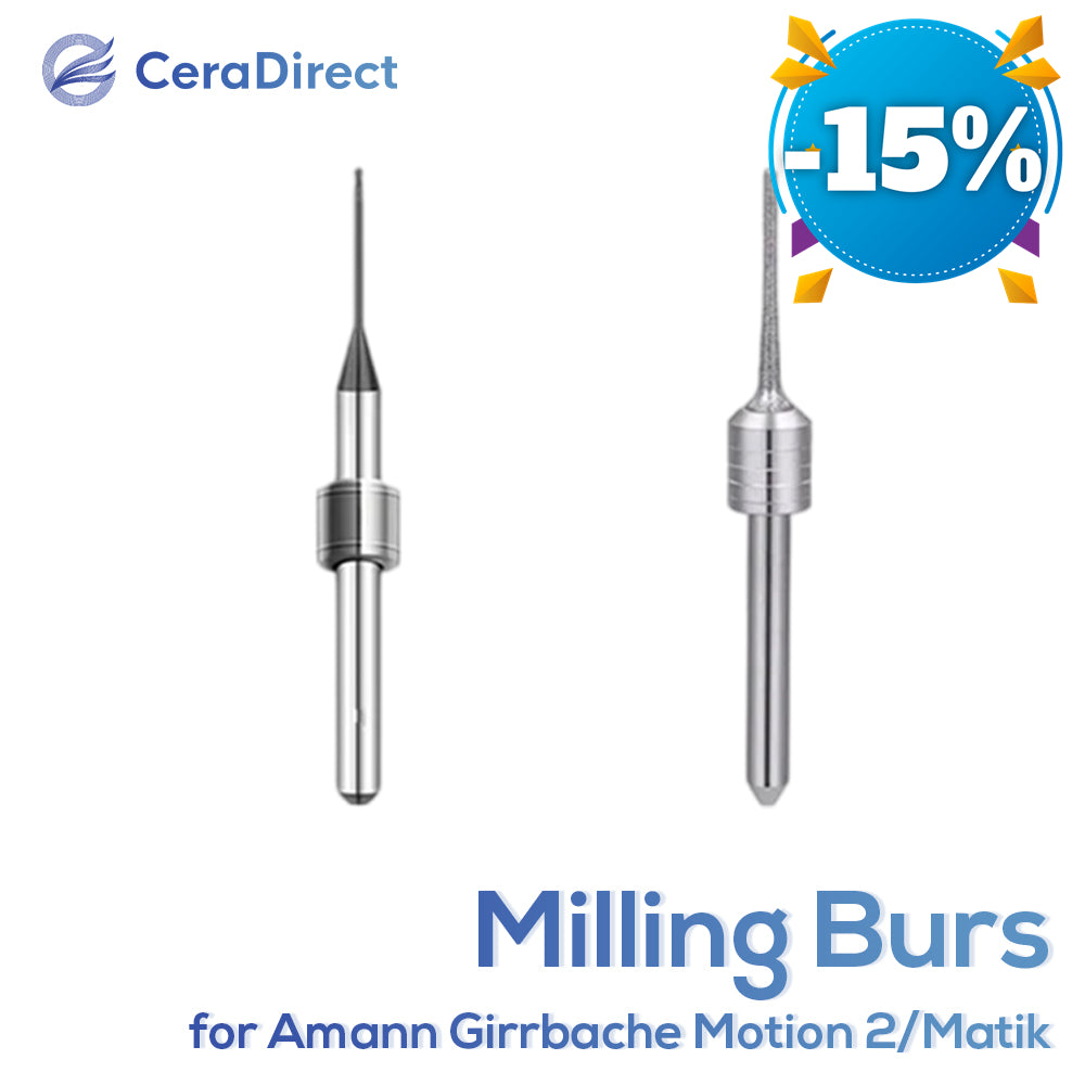 Brocas de fresagem -mann Girrbach (Motion 2 Matik) Fresadora