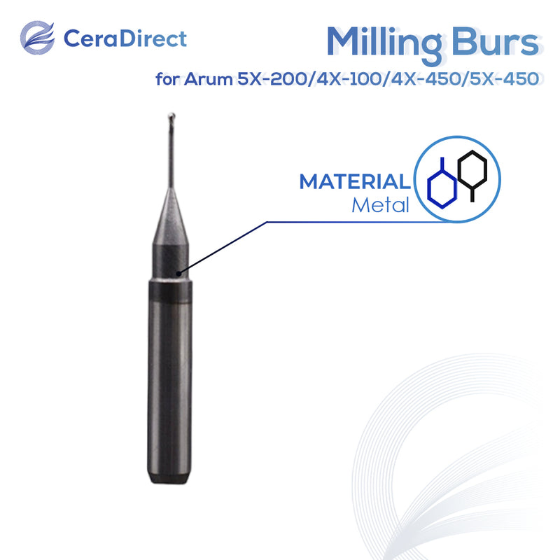 Milling burs——Arum（5X-200 4X-100 5X-450 4X-450）Milling Machine