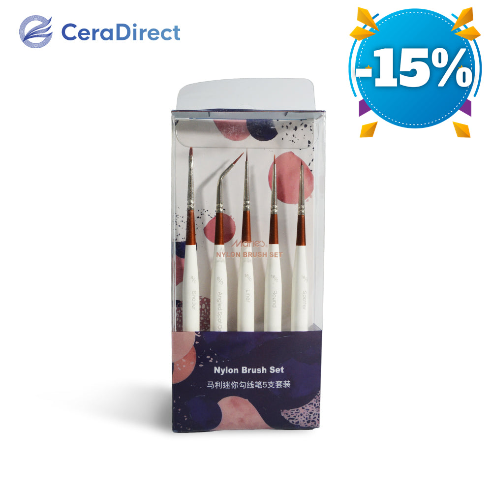 Dental Lab Coloring Pen & Ceramic Brush Cup