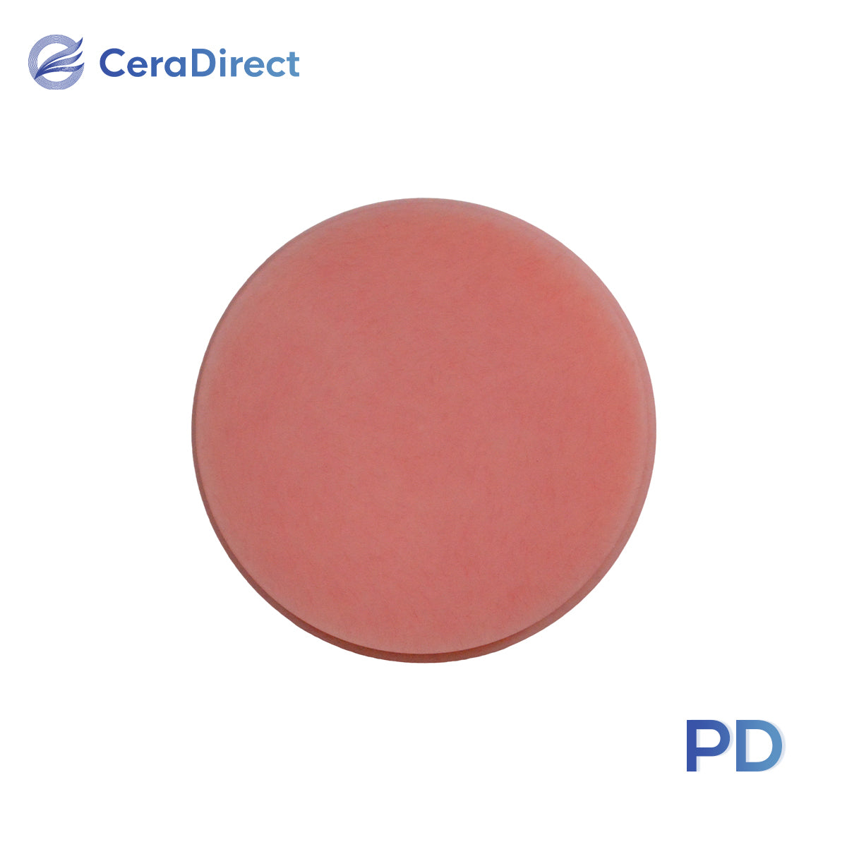 Disque PMMA rose—12 mm-30 mm