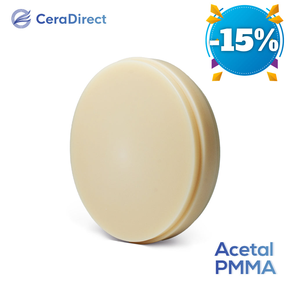 Disco flexible de PMMA: sistema abierto (98 mm)