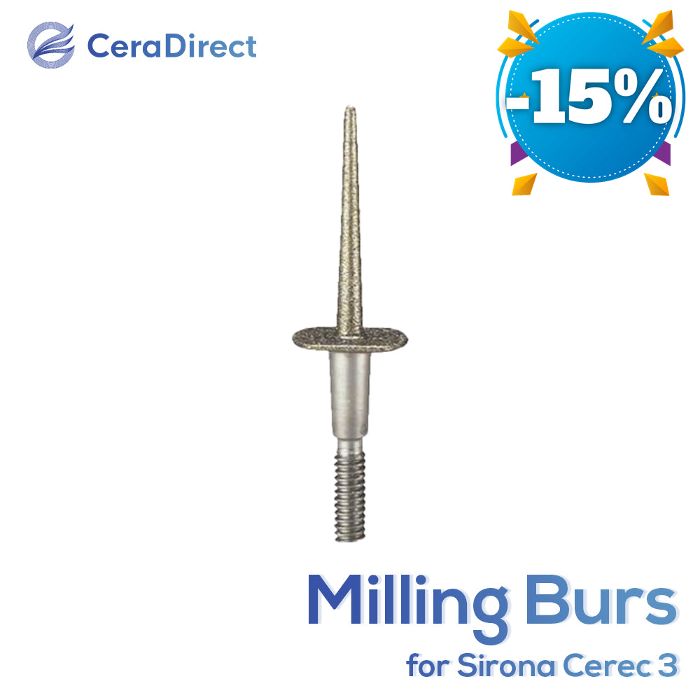 Brocas de fresagem - Sirona (Cerec 3) Máquina de fresagem