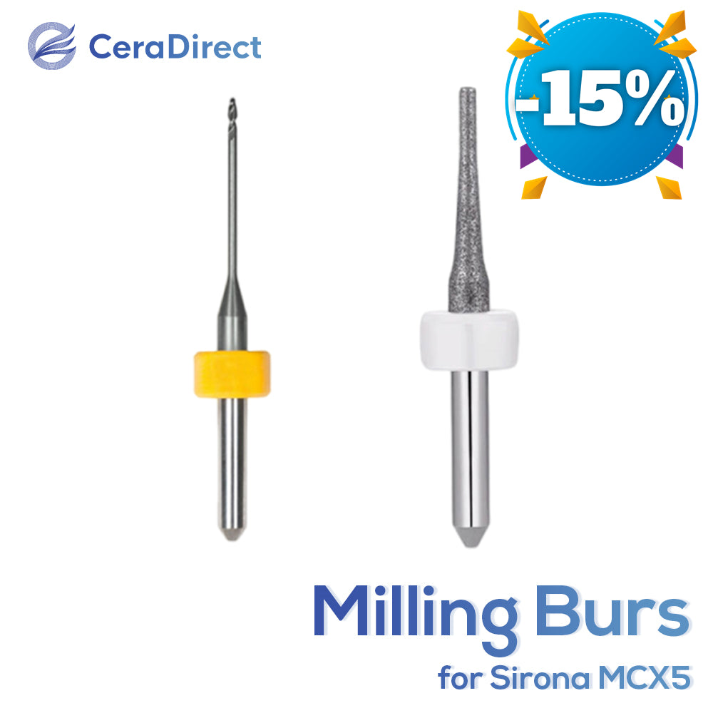 Brocas de fresagem - Sirona (Máquina de fresagem CMX5)