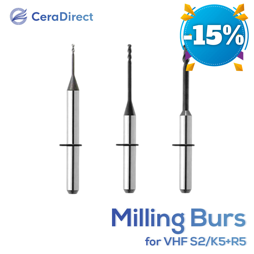 Brocas para fresamento - VHF（S2 K5+ R5）Máquina de fresamento