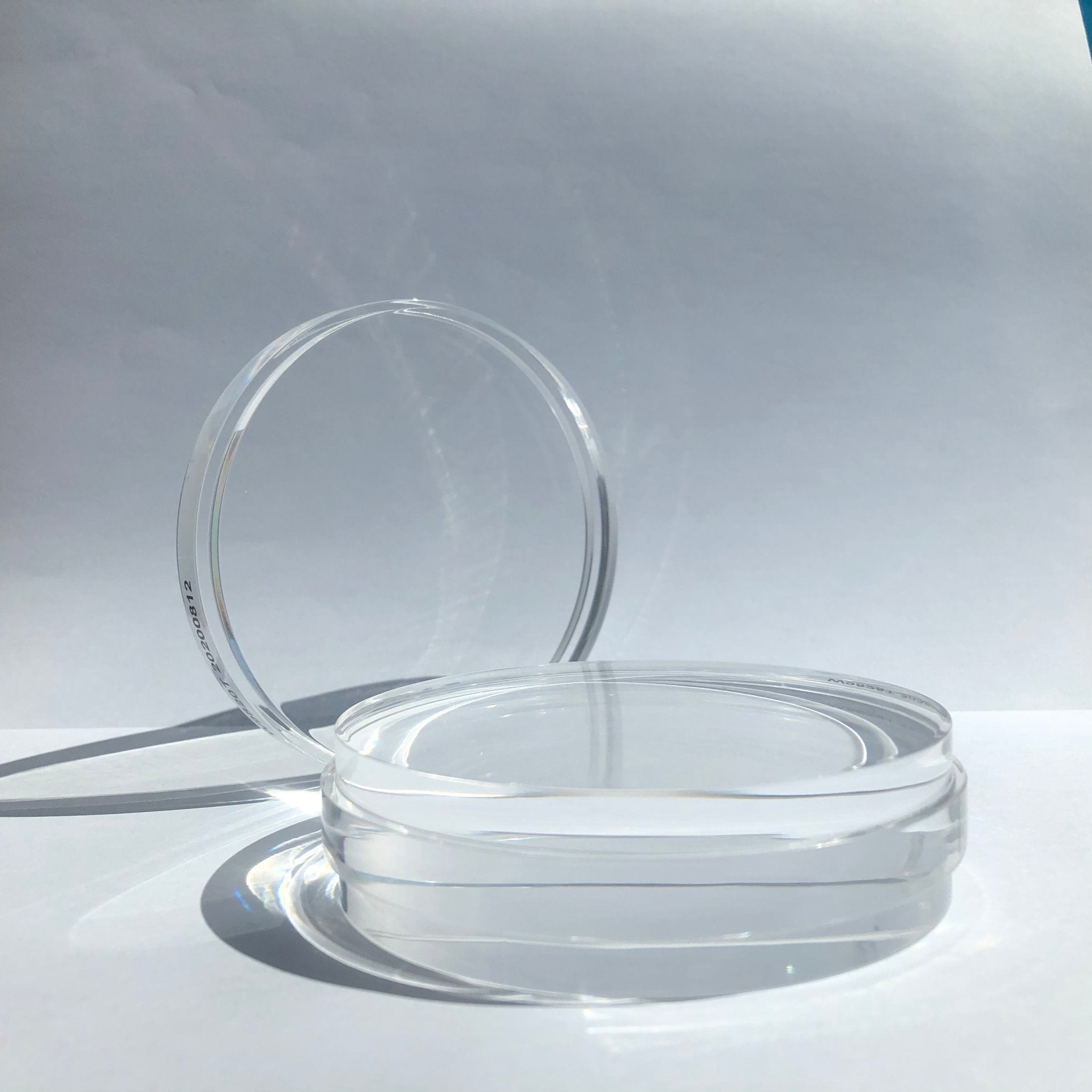 Clear PMMA Block—12mm-30mm - CeraDirect