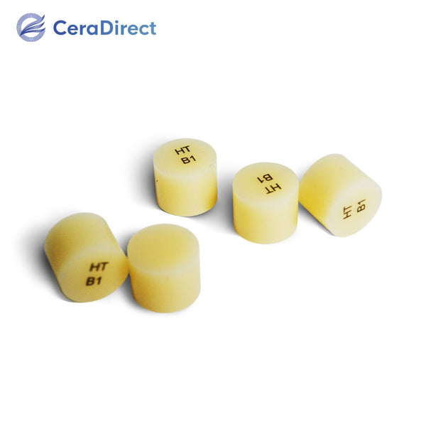 Glass Ceramic Ingot (Press Lithium Disilicate)—HT/LT(10 pieces) - CeraDirect