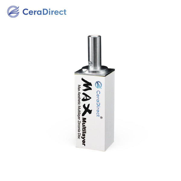 MAX—Multilayer Zirconia Disc Sirona System - CeraDirect