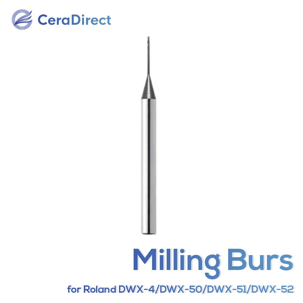 Milling burs——Roland（DWX-4 DWX-50 DWX-51 DWX-52）Milling Machine - CeraDirect