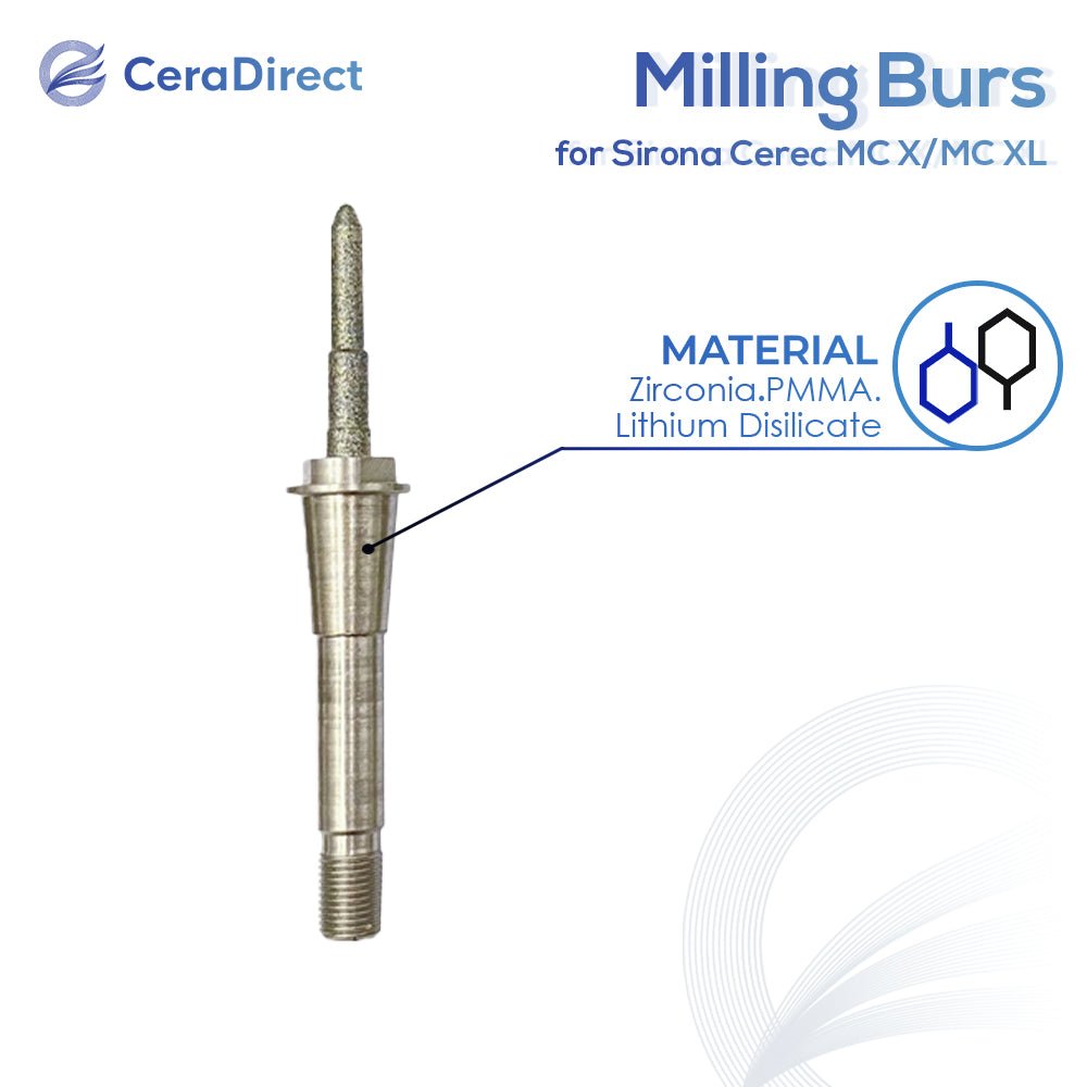 Milling Burs——Sirona（MC X MC XL）Milling Machine - CeraDirect