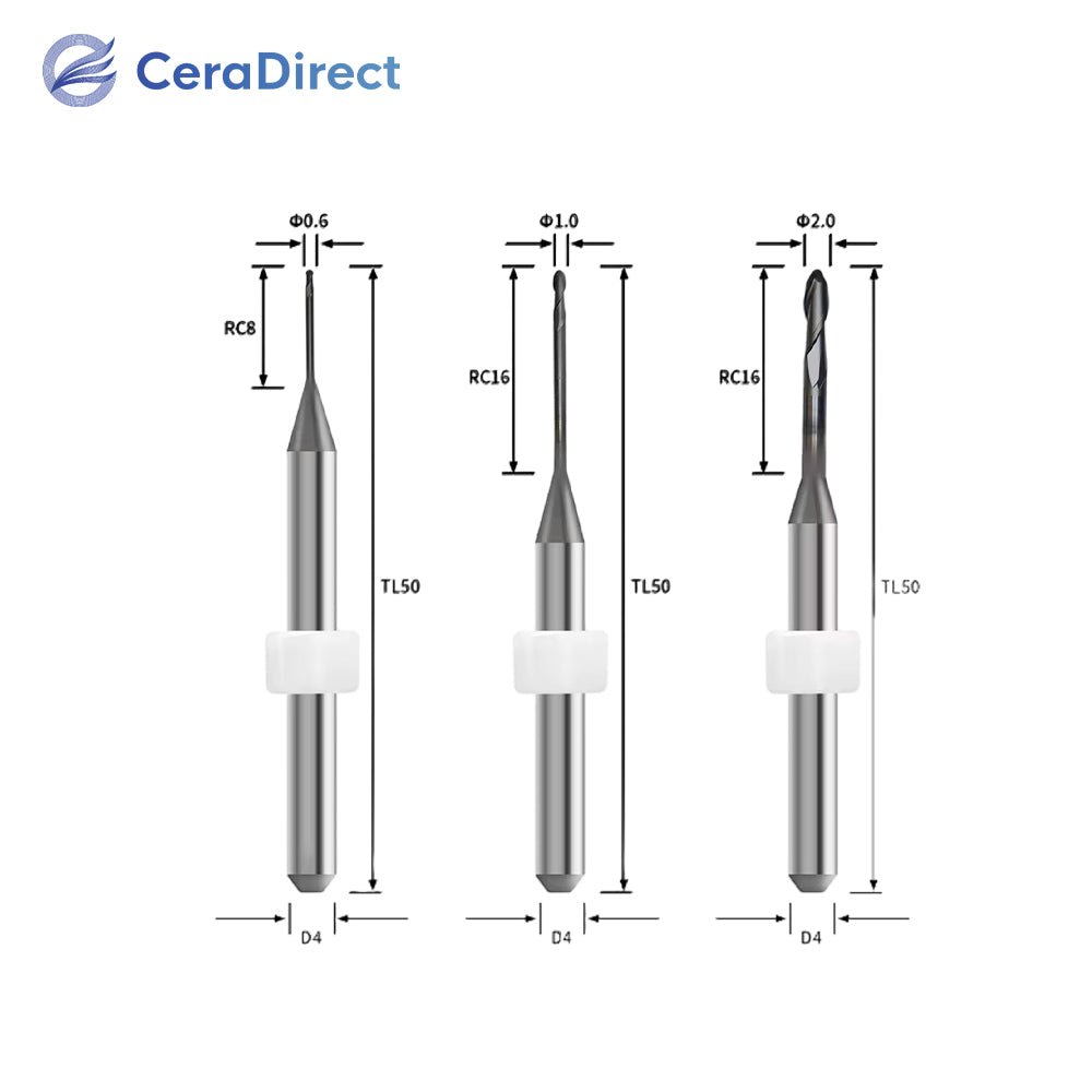 Milling Burs——UP3D（P52/P53）Milling Machine - CeraDirect