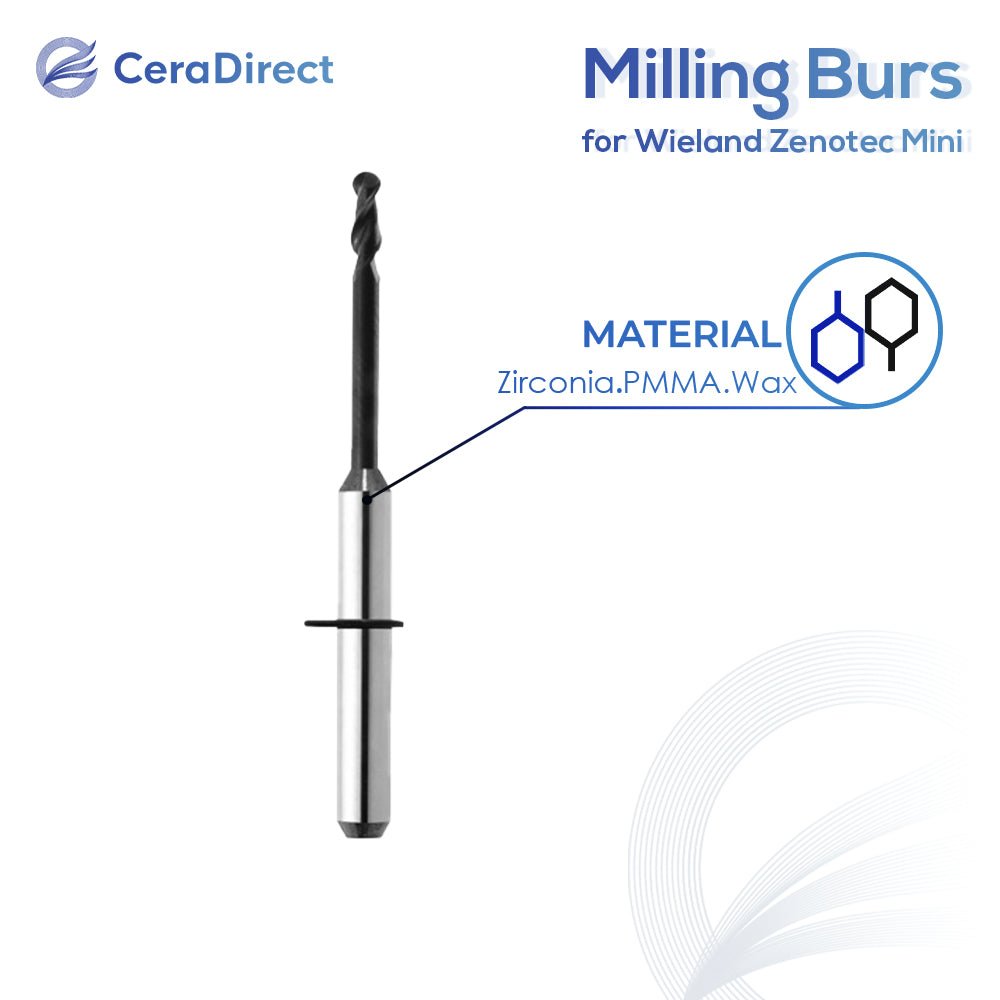 Milling Burs——Wieland（Wieland Zenotec Mini）Milling Machine - CeraDirect