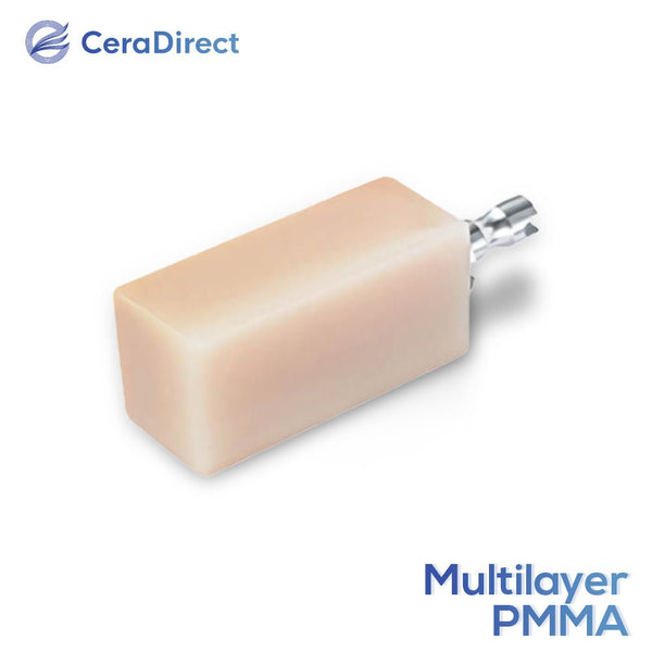 Multilayer PMMA Block—Sirona System VITA 16 Colors - CeraDirect