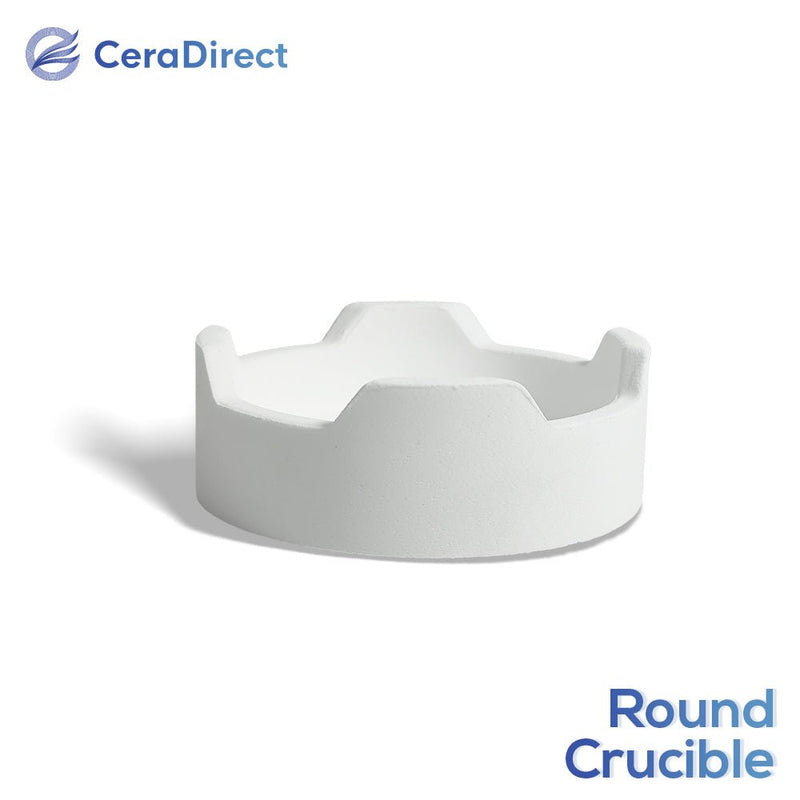 Round Crucible&Zirconia Sintering Beads (1kg） - CeraDirect