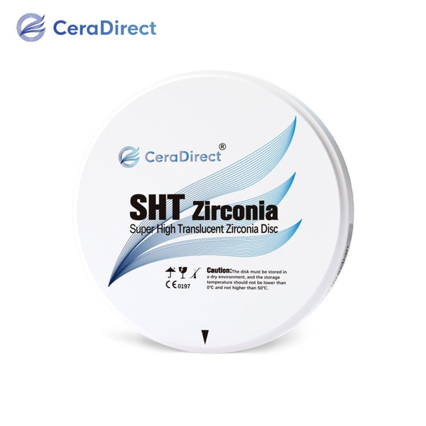 SHT—White Zirconia Disc Open System (98mm) - CeraDirect