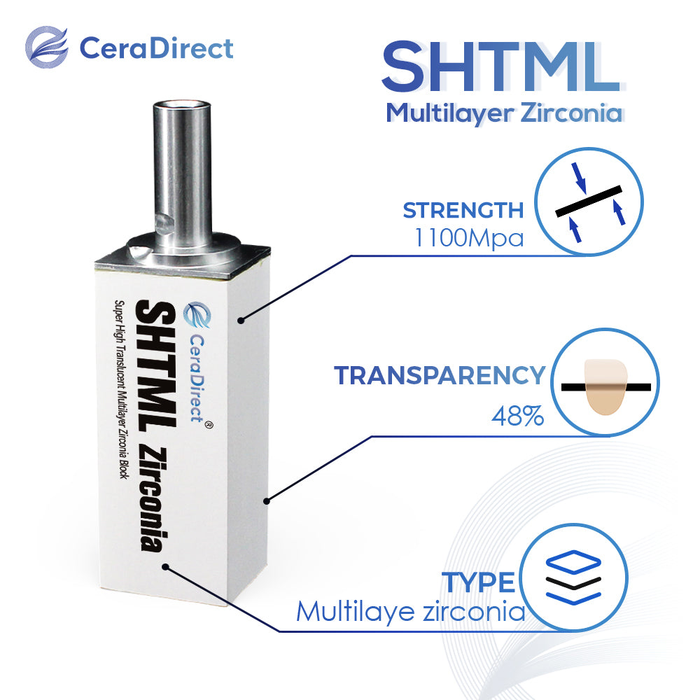 SHT+Multilayer — Multilayer Zirconia Block Sirona System