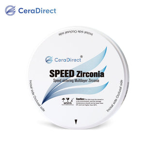 Speed Zirconia——Speed Sintering Multilayer Zirconia Disc Open System (98mm) - CeraDirect
